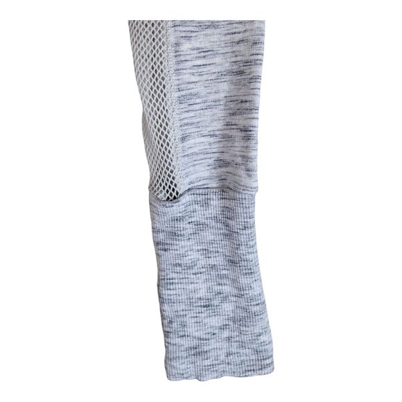 FREE PEOPLE FP MOVEMENT Women's XS Sweatshirt Hoodie 1/2 Zip Gray Heathered 32" - Picture 5 of 7